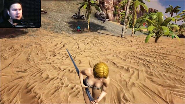 Приручаем первого модовского дино! - Ark Survival Evolved Gaia #2 смотреть онлайн