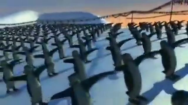 Весёлые пингвинчики танцуют под муси пуси смотреть онлайн