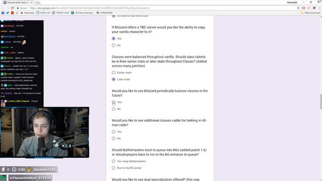 Sodapoppin Answers The Ultimate WoW Classic Design Survey смотреть онлайн