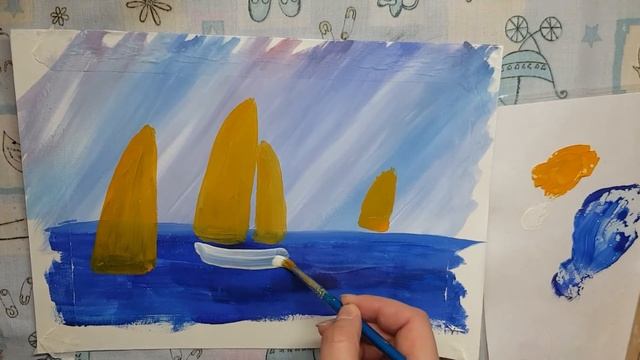 Рисуем вместе с детьми/ Кораблики смотреть онлайн