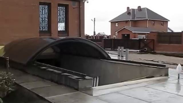 Автоматический сдвижной навес над въездом в гараж (Аполло - НМК) смотреть онлайн