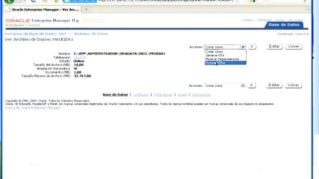 Curso Administración Oracle 11g смотреть онлайн