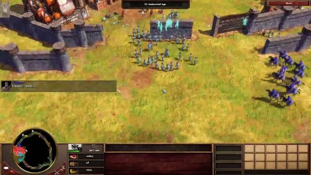 Age of Empires 3 - 8 Players Free for All MADNESS | Multiplayer Gameplay смотреть онлайн