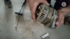 как поменять подшипник генератора