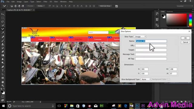 Photoshop Sinhala Lesson 20-Slice Tool смотреть онлайн
