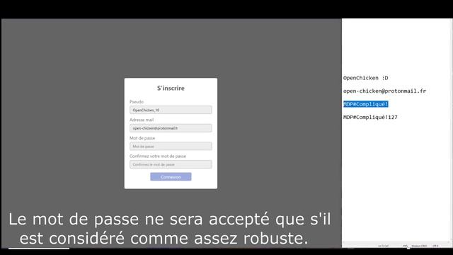Création d'un formulaire d'inscription SIMPLE en Javascript смотреть онлайн