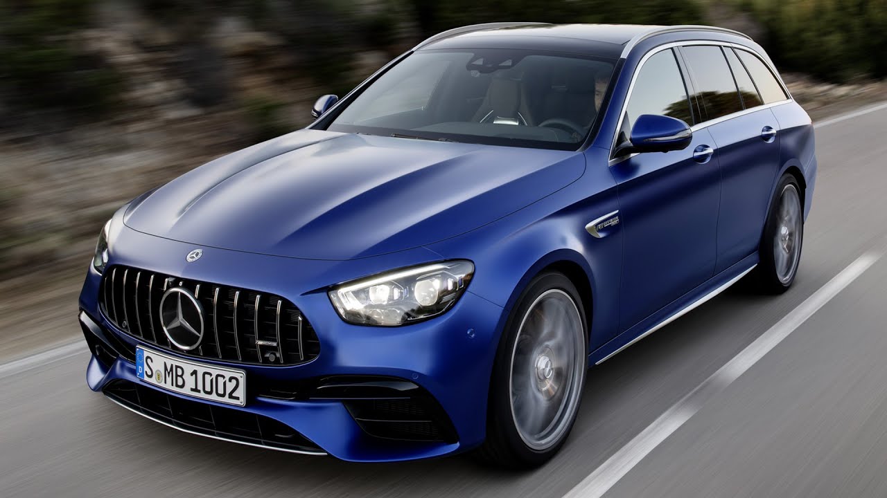 2021 Mercedes AMG E 63 S Estate 4MATIC + Estate - Основные моменты. смотреть онлайн
