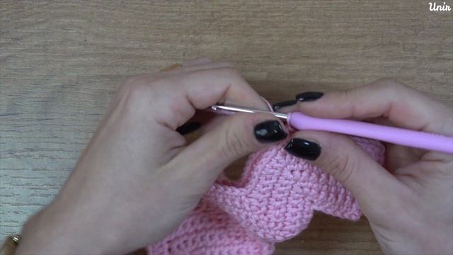 Dinosaure Tricératops Pinkie Amigurumi 