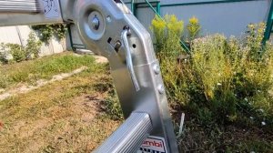 Обзор шарнирной стремянки-трансформер KRAUSE