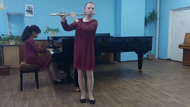 Лир Ангелина,Ким Алина . Аккомпанемент. Э.Келлер “Вальс” смотреть онлайн