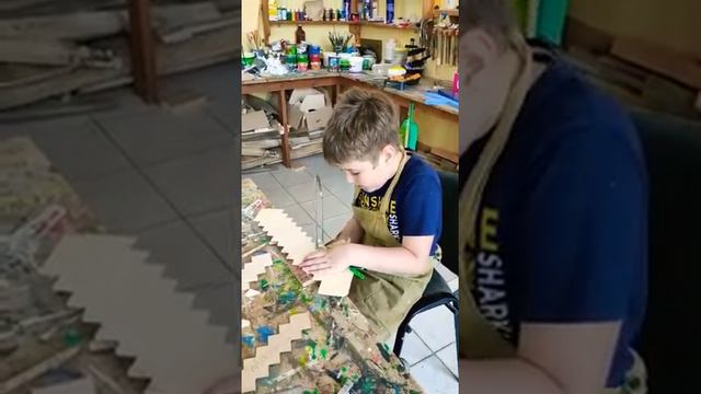 Меч из Майнкрафта из дерева! смотреть онлайн