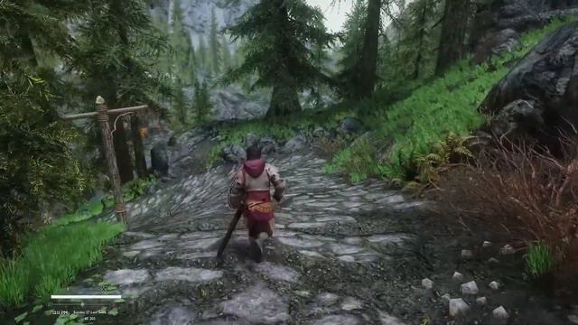 Skyrim SE - Engarde Combat Test 1 смотреть онлайн