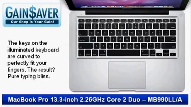 GainSaver Deals MacBook Pro 13-inch 2.26GHz MB990LL/A now only $683.10! смотреть онлайн
