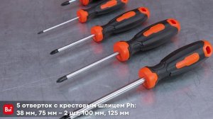 Набор отверток с магнитным наконечником Gigant 11 предметов GSS 11