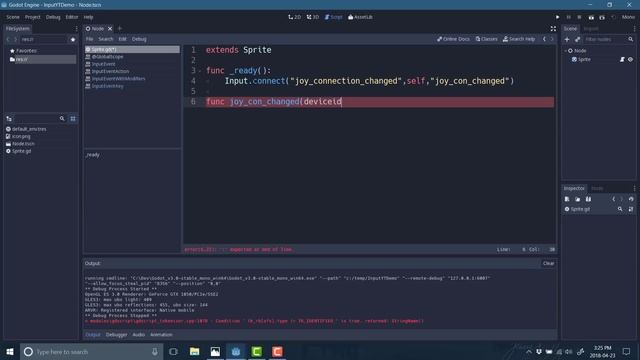 Keyboard, Mouse and Joystick Input -- Godot 3 Tutorial Series смотреть онлайн