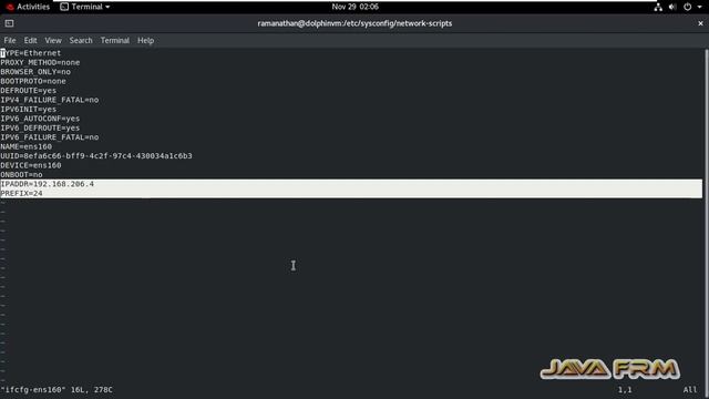 How to set static ip address manually in RHEL 8 смотреть онлайн