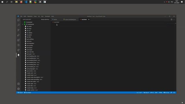 Voice Assistant for Visual Studio Code смотреть онлайн