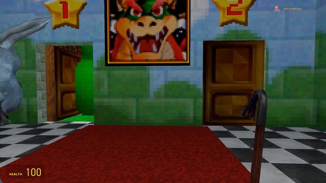 Gmod Death Run Funny Moments - Super Mario 64! смотреть онлайн