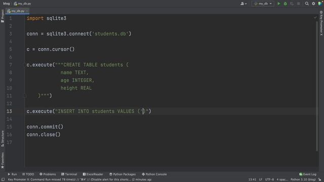 SQLite Database with Python: How to Create Tables, Insert Data, and Run Queries смотреть онлайн