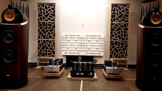 Line magnetic Monoblock power tube amp LM-503 Pre LM-512 l บุษบา (live) - ModernDog [Alpha Audio] смотреть онлайн
