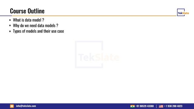 Data Modeling Training | Data Modeling Online Certification Course | Data Modeling Demo - TekSlate смотреть онлайн