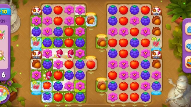 Уровень 2938, 2939, 2940 игра Gardenscapes