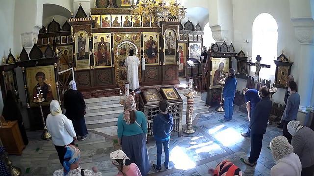 31.05.2020 Неделя 7-я по Пасхе, святых 318 богоносных отцов Первого Вселенского Собора. смотреть онлайн