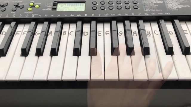 Lover - Taylor Swift | Easy Keyboard Tutorial With Notes смотреть онлайн