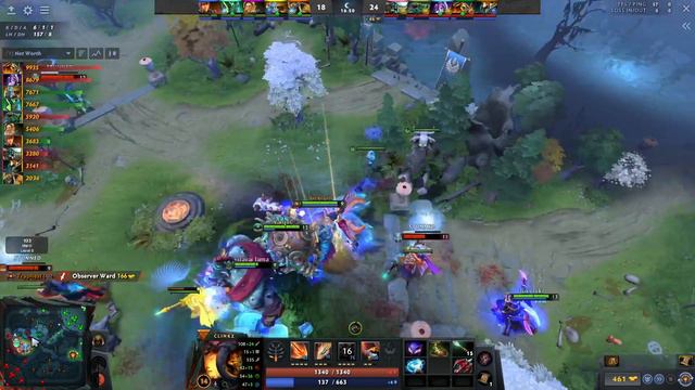 EG.ARTEEZY CLINKZ WITH BUTTEFLY-NULLIFIER - DOTA 2 7.30 GAMEPLAY смотреть онлайн