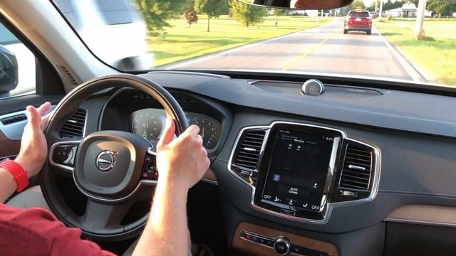 2019 Volvo XC90 Pilot Assist Demo