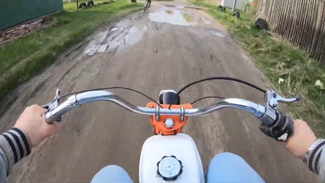 Рига-13 (Часть 3я.) Покатушки на Ригах по полям Тейковского района.