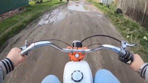 Рига-13 (Часть 3я.) Покатушки на Ригах по полям Тейковского района.