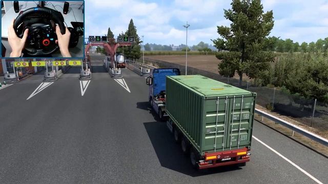 Euro Truck Simulator 2 - Iberia DLC / Ford F-MAX | Logitech G29 POV Drive Gaming смотреть онлайн