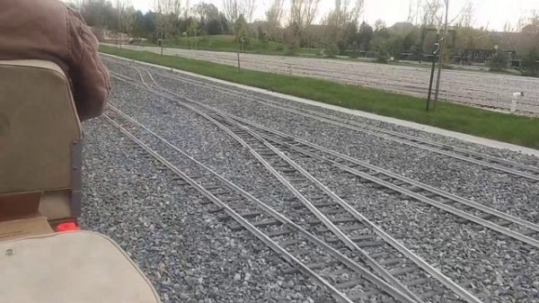 Live steam S&S train ride part 4