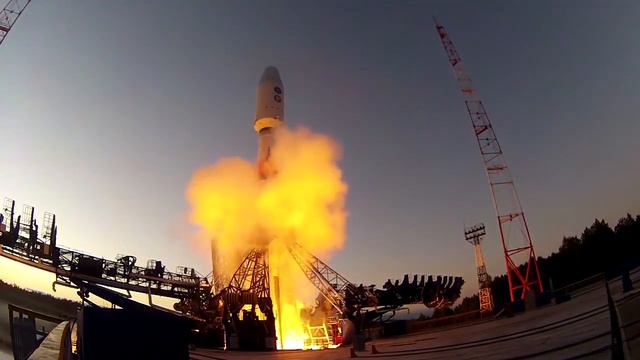 #Видео пуска ракеты-носителя «Союз-2» с космодрома Плесецк.? смотреть онлайн