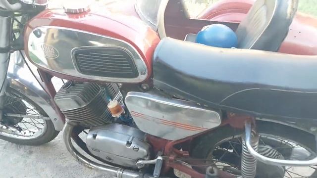 Поставили карбюратор PWK 28 на ЯВУ 634 Первый запуск и работа двигателя | Jawa 634 + PWK 28 смотреть онлайн