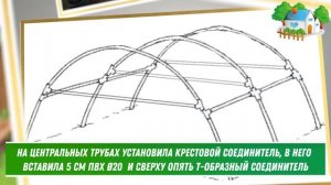 Как сделать стильный парник из ПВХ труб своими руками