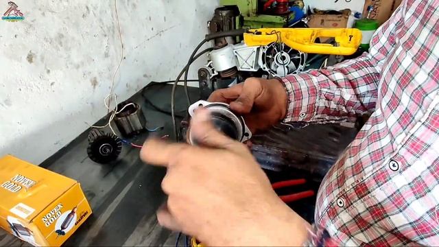 dewalt cutting machine repair | chop saw armature | broken commutator смотреть онлайн