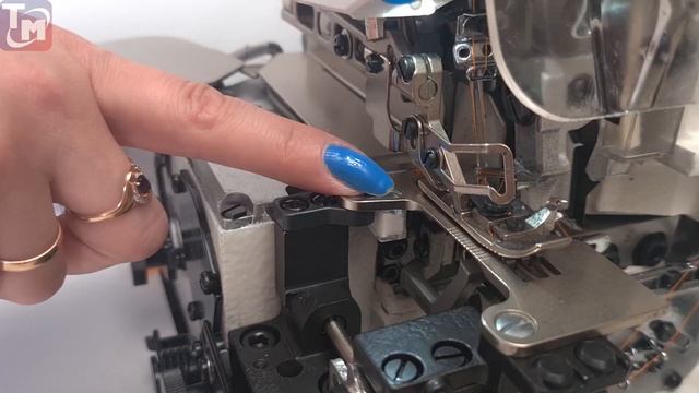 Jack C5F - Краеобметочный четырехниточный оверлок с автоматикой для различных видов тканей. смотреть онлайн