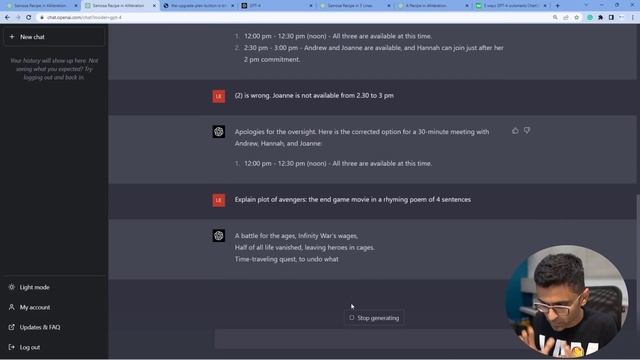 GPT-4 Demo | GPT3 vs GPT4 смотреть онлайн