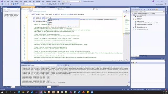 Creating Basic Geometry: Inventor API | Autodesk Virtual Academy смотреть онлайн