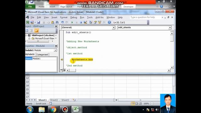 Edit sheets using VBA Excel | VBA Basics смотреть онлайн