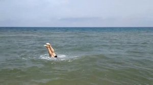 А рыбы в море плавают вот так