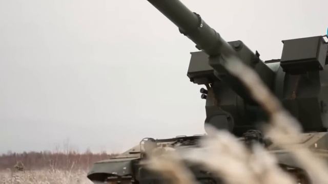 Самые мощные САУ на вооружении в.с. РФ. САУ 2С35 