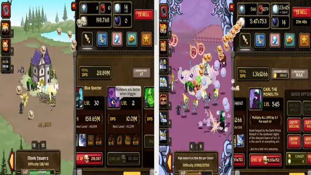 Zombidle - Gameplay [2 accounts at the same time] смотреть онлайн
