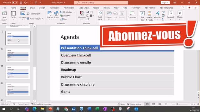Think-cell : Comment construire un agenda dynamique ? смотреть онлайн