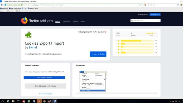 Video Guide: Import Netscape Cokies to Palemoon (Mozilla based browser) смотреть онлайн
