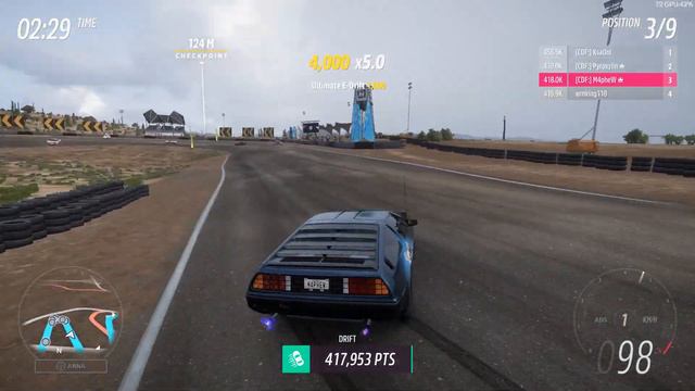 WORLD RECORD RWD Forza Horizon 5 Open Drifting - 782.3k Horizon Mexico Circuit - DeLorean DMC-12 смотреть онлайн