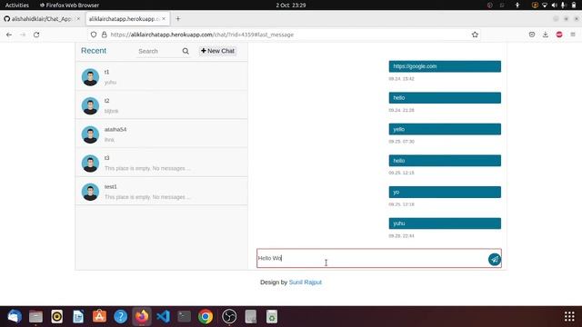 A simple chat application using Flask and Fauna DB смотреть онлайн