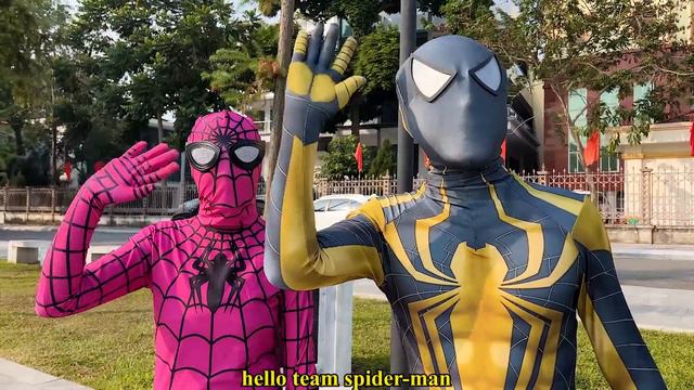 PRO 8 SPIDER-MAN TEAM || TEAM SPIDER-MAN Vs SUPER BAD-HERO TEAM ! ( Funny, Action )